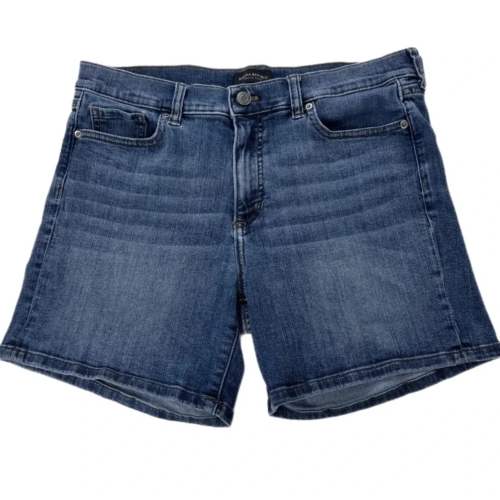Banana Republic Denim Shorts Women‎ 29 Blue Premium Denim Stretch Medium Wash - Picture 3 of 14